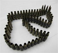 BRASS ONLY Vintage 62 Round Ammo Belt 7.62