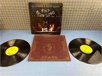 JETHRO TULL DOUBLE LP & NEIL YOUNG RECORDS VINTAGE