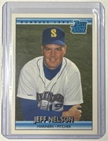 1992 Donruss #408 Jeff Nelson Rated Rookie!