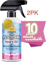 Kit 3PK Dog care Shampoo + cologne