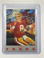 1993 Fleer #247 Steve Young Roboniner Pro Vision!