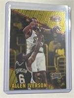 1999-00 Bowman's Best Gold #75 Allen Iverson!