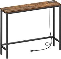 Superjare Console Table With Power Outlets & Usb