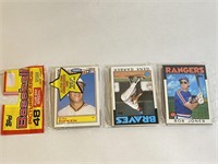 1986 Topps Baseball Sealed Rack Pack w/ Cal