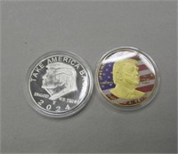 2 Trump Coins