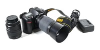 NIKON D70S WITH TWO NIKKOR AF LENSES