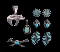 Native American Turquoise Sterling Jewelry