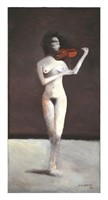 W.A. JENSEN OIL PAINTING OF FEMALE NUDE