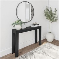 Plank+beam Modern Solid Wood Console Table, 46.25