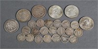 US SILVER COINS LOT $5 FACE