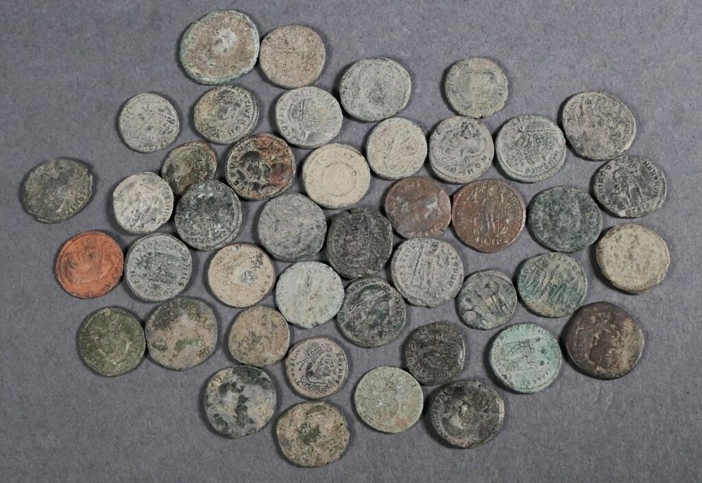 (43) ANCIENT ROMAN COINS