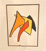 Alexander Calder- Lithograph "DLM141 - Lune jaune
