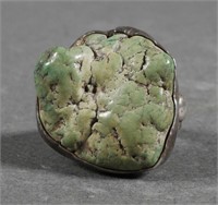 NATIVE AMERICAN TURQUOISE NUGGET RING
