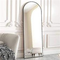 65"x22" Arched Full Length Mirror Free Standing
