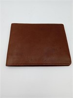 Neaiman Marcus baby lamb leather wallet