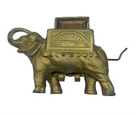 Old Cast Iron Elephant Cigarette Dispenser