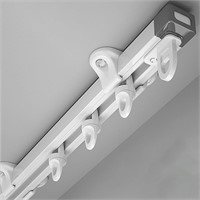 Ceiling Curtain Track  2.8ft-5ft Adjustable