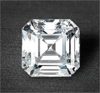 Natural Colorless White Topaz {Flawless-VVS1}