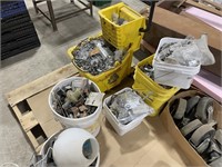 6- CONTAINERS OF MISC HARDWARE