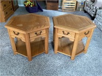 Octagon end tables