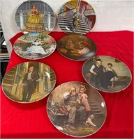 11 - LOT OF 7 COLLECTIBLE PLATES (D77)