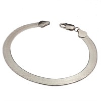 white gold Itali bracelet