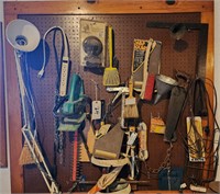 Items on PegBoard, Pegboard not included