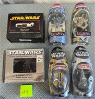 11 - LOT OF 6 STAR WARS COLLECTIBLES (H5)