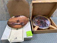 11 - LOT OF 2 COLLECTIBLE PLATES (H39)