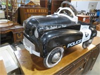 METAL HIGHWAY PATROL PEDAL CAR