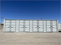 2023 40FT Shipping Container w/ 4Double Side Doors