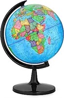 World Globe With Stand, 13" Geography Educational