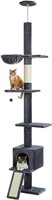 Pequlti Cat Tree Floor To Ceiling, Tall Cat Tower