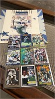 1995 Emmitt Smith Calendar & Football Cards