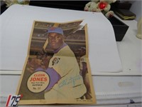 Cleon Jones NY. Mets Out Fielder no 13  Topps