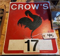 FoamCore Crow's Crop Sign