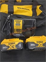 DeWalt 20v Max Starter Kit 4Ah & 6Ah