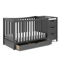 Graco Remi 4-in-1 Convertible Crib & Changer with