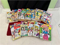 15 ARCHIE'S DIGEST COMIC BOOKS