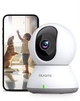 blurams Security Camera, 2K Indoor Camera 360-degr
