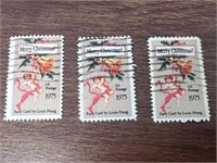 U.S. Postage-Merry Christmas/Louis Prang 10¢ Stamp