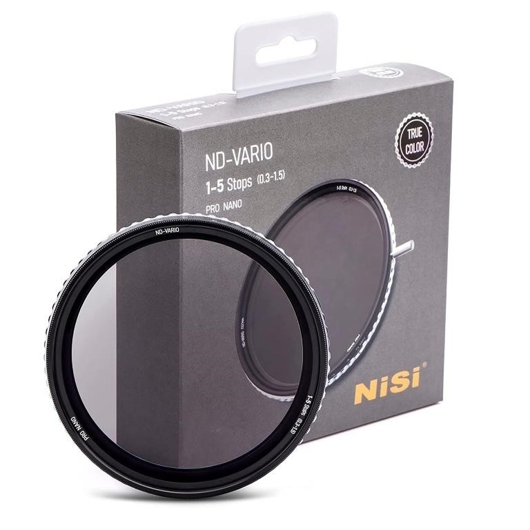 NiSi 49mm 1-5 Stops Variable ND Filter (ND2-ND32)