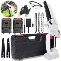 36V Mini Chainsaw 6 Inch Cordless Chainsaw Battery