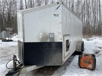 18' CARGO TANDEM TRAILER; 5000LB AXLES