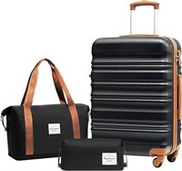 24" Luggage Set with TSA Lock and Spinner Wheels