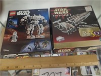 Star Wars lego, they go and puzzle 3.D.