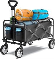 Collapsible Beach Wagon Cart 200LBS Capacity