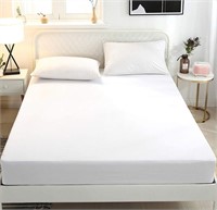 Fitted Sheet King Size - Single White Fitted Botto