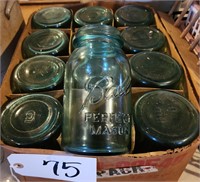 Blue Caning Jars