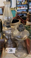 (2) Oil Lamps